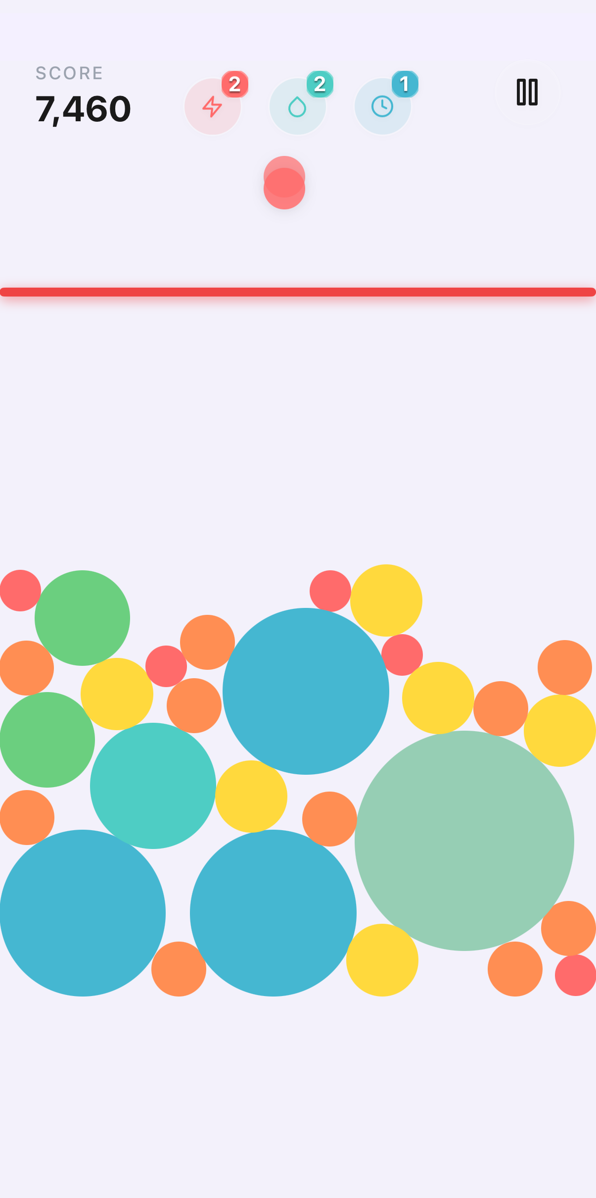 Colour Merge Game Screen