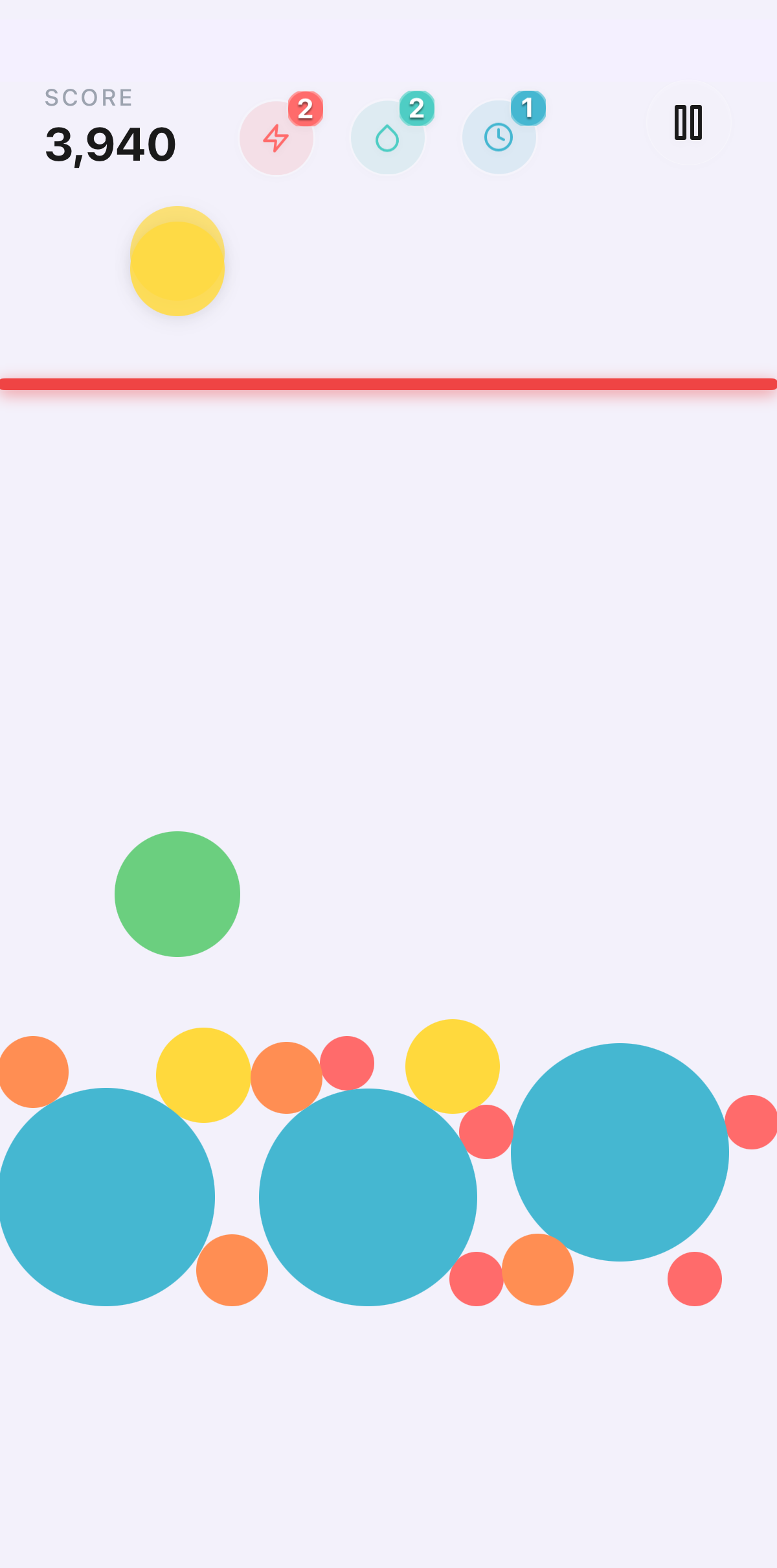 Colour Merge Game Screen